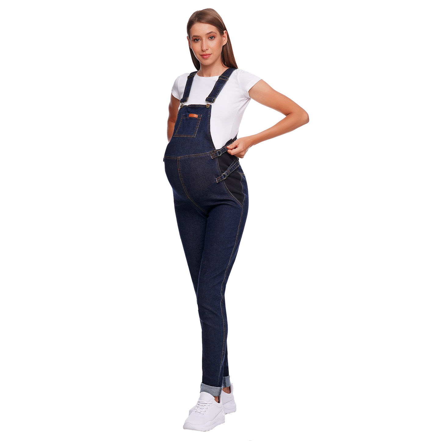 Belly Support Maternity Overall - Long