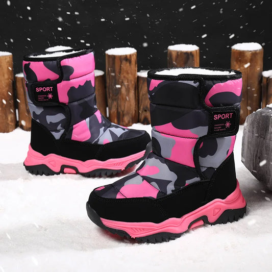 Girls Snow Boots – Warm, Waterproof Winter Boots for Kids