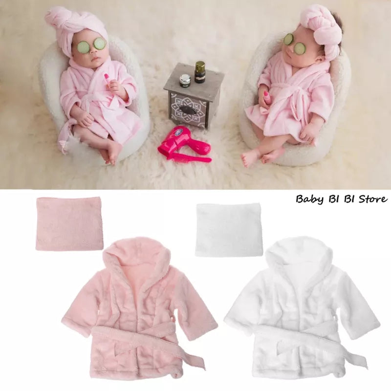 Newborn Bathrobe Photography Set