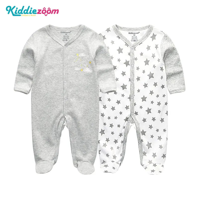 Baby Clothing Set – Full Sleeve Cotton Bodysuit for Newborns (0-12M).