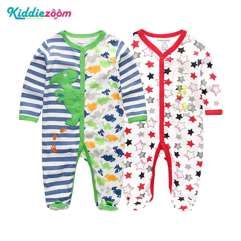 Baby Clothing Set – Full Sleeve Cotton Bodysuit for Newborns (0-12M).