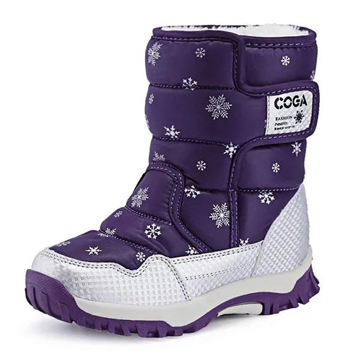 Girls Snow Boots – Warm, Waterproof Winter Boots for Kids