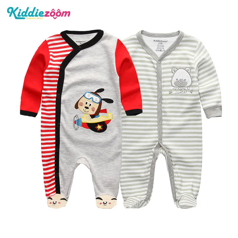 Baby Clothing Set – Full Sleeve Cotton Bodysuit for Newborns (0-12M).