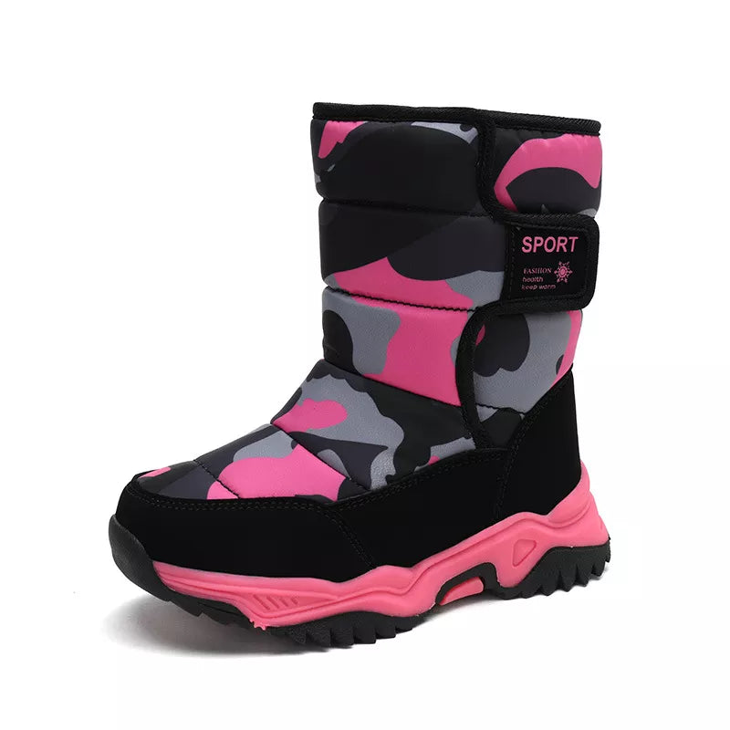 Girls Snow Boots – Warm, Waterproof Winter Boots for Kids