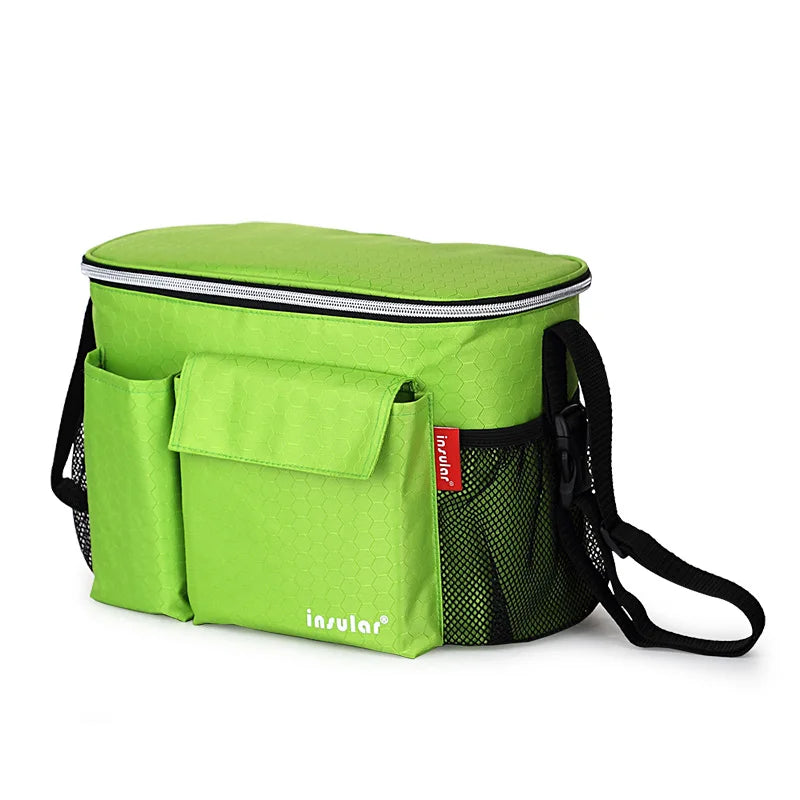 Insular Waterproof Insulated Diaper Bag – Stroller-Friendly.