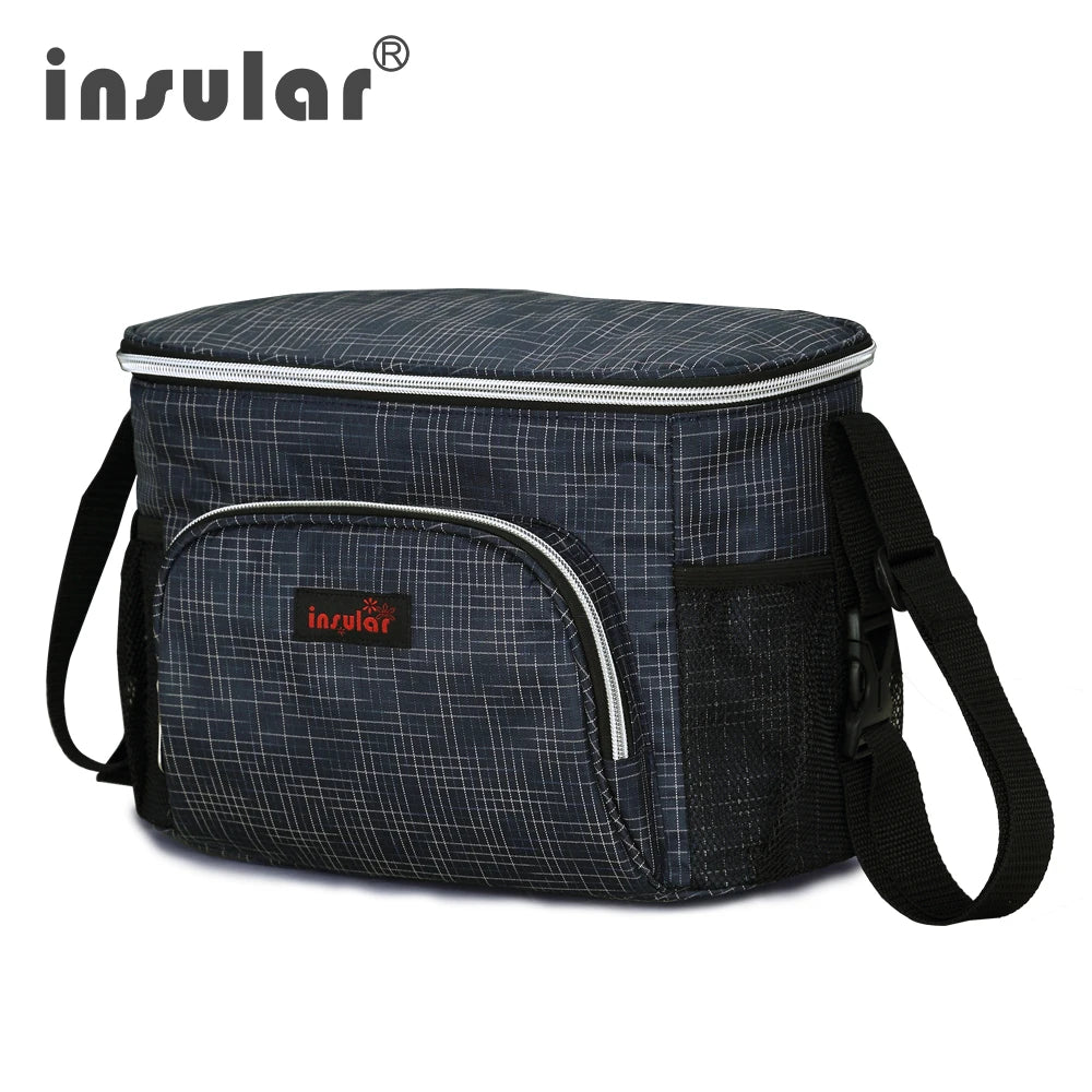 Insular Waterproof Insulated Diaper Bag – Stroller-Friendly.