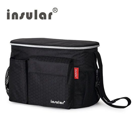 Insular Waterproof Insulated Diaper Bag – Stroller-Friendly.