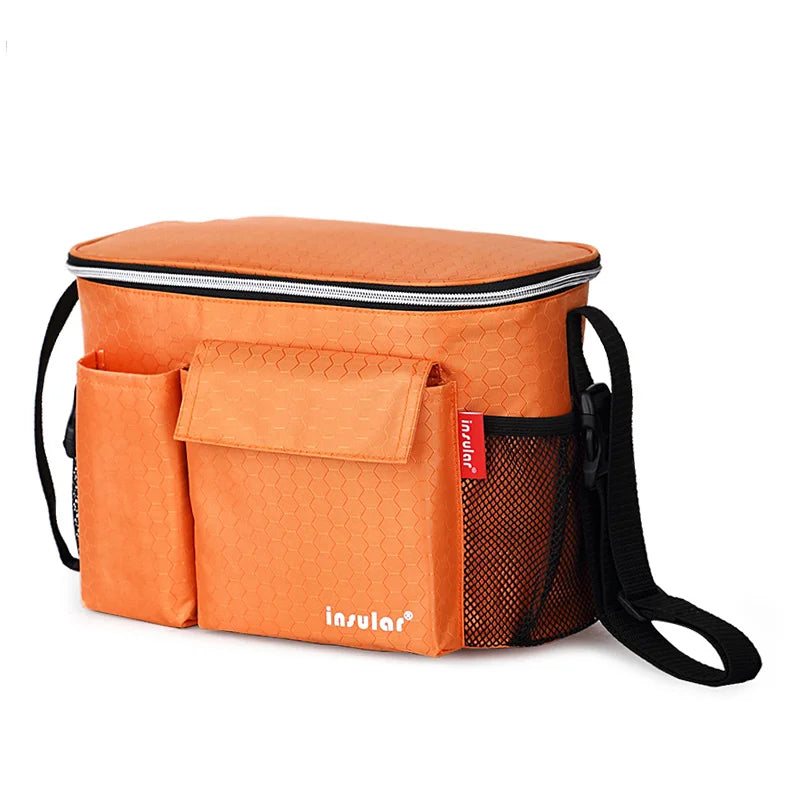 Insular Waterproof Insulated Diaper Bag – Stroller-Friendly.