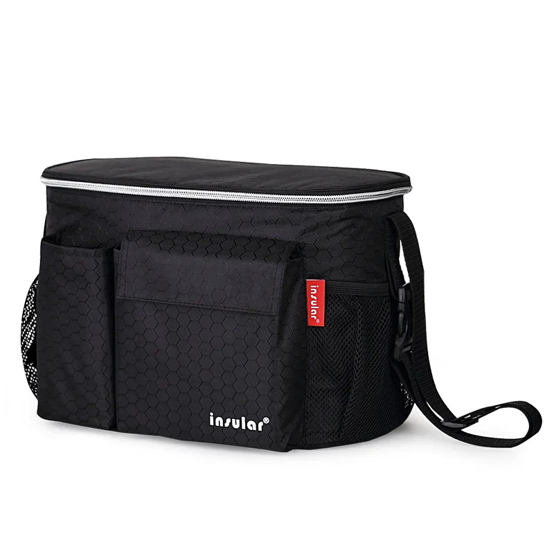 Insular Waterproof Insulated Diaper Bag – Stroller-Friendly.