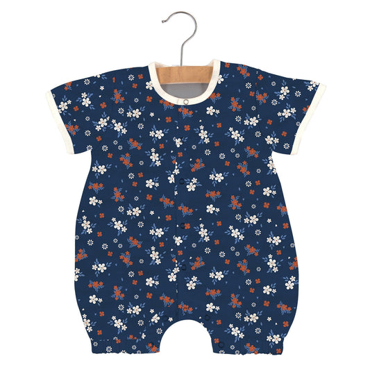 Serenity Floral Bamboo Newcastle Mini Romper