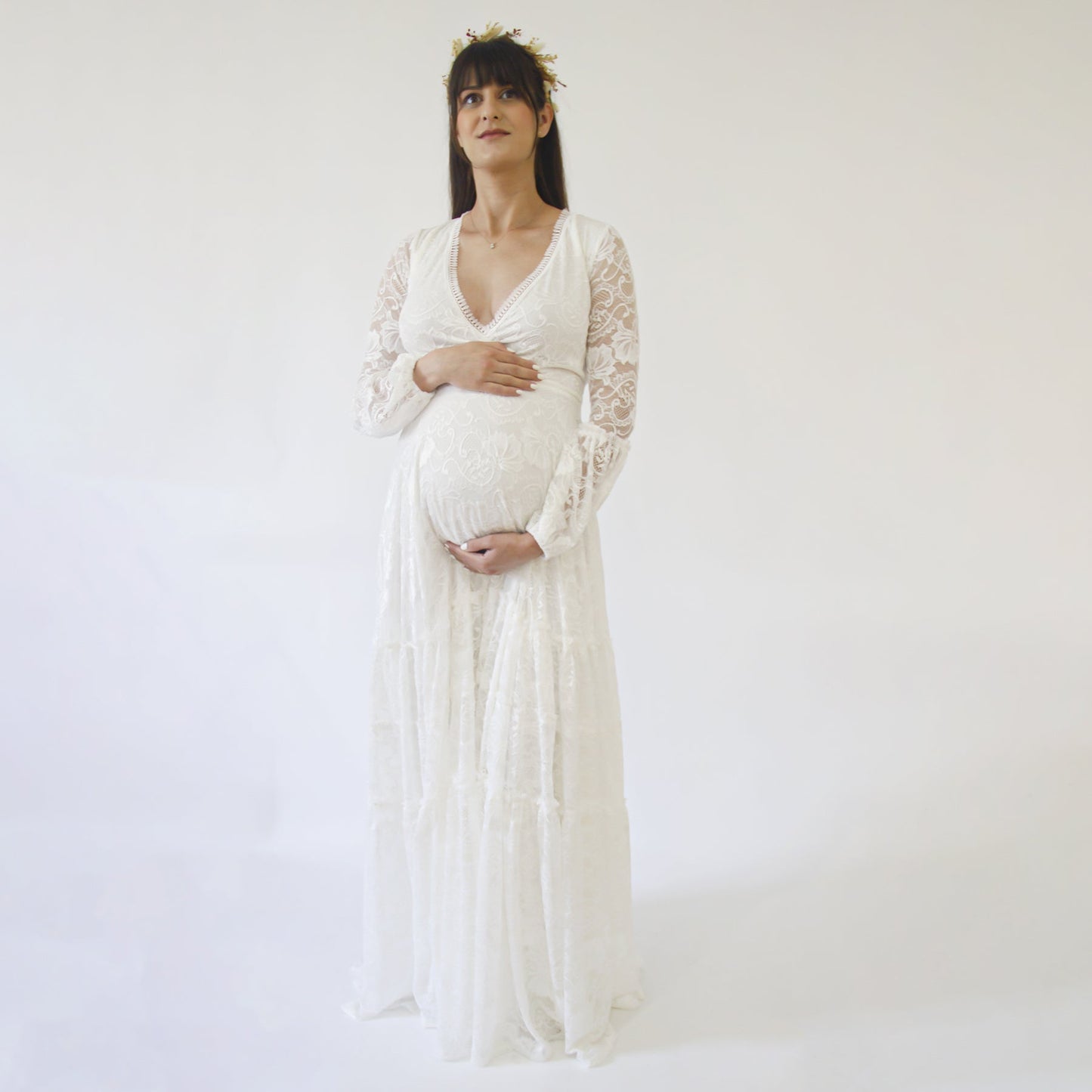 Maternity Gipsy Layered Dress #7023